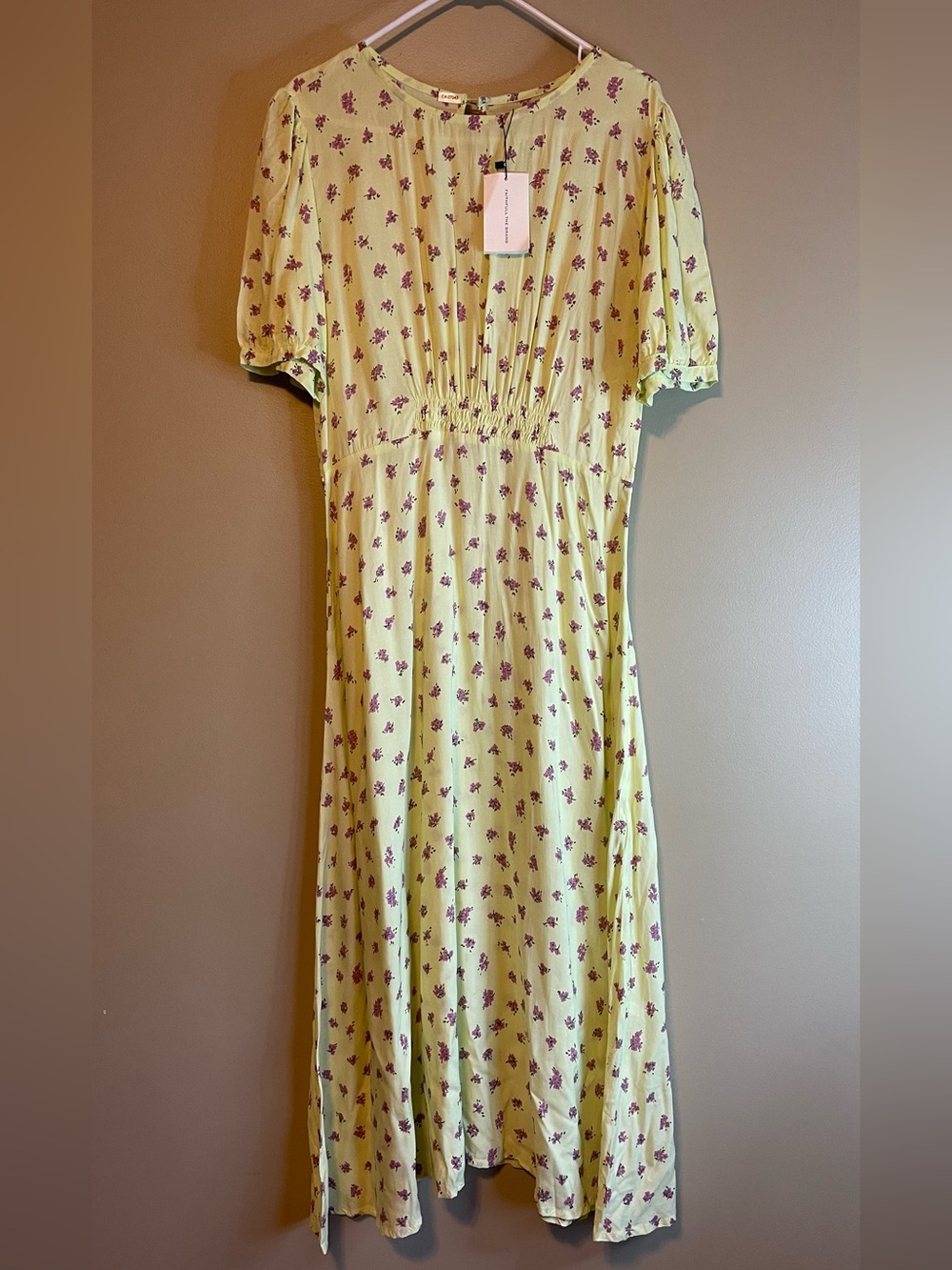 NWT Faithfull the Brand Beline Midi Dress in Luda Floral Print